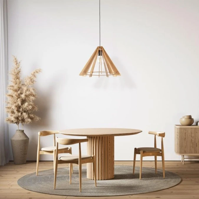 Lampa wisząca szerokość 50cm E27 ERIS 6586 TK Lighting - obrazek 2