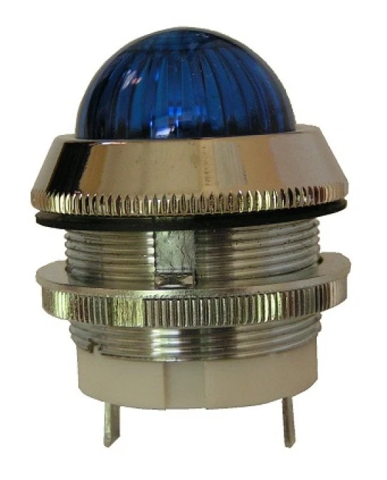 Lampka sygnalizacyjna 30mm niebieska 24‑230V AC/DC W0‑LDW‑D30SH N - obrazek 1