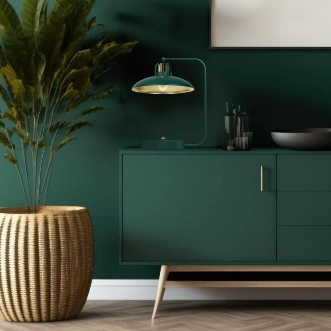 Lampka biurkowa FELIX GREEN/GOLD 1xE27 MLP7711 Milagro - obrazek 3