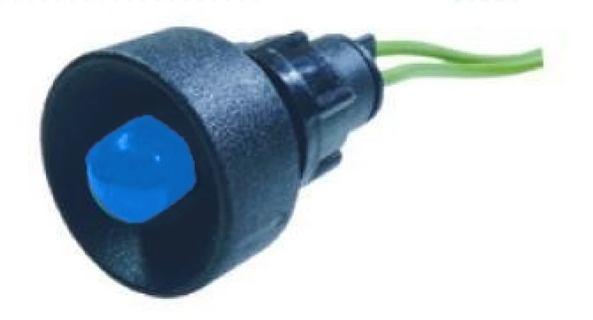 Lampka sygnalizacyjna LED 10mm niebieska Klp10B/24V 84410003 - obrazek 3