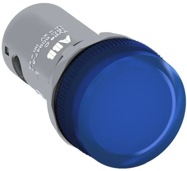 Lampka kompaktowa z diodą 22mm niebieska CL2‑523L 230V AC 1SFA619403R5234
