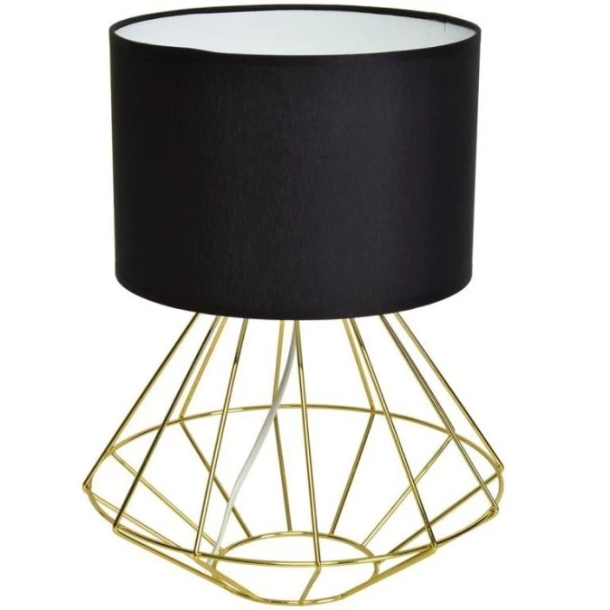 Lampa stojąca LUPO BLACK/GOLD 1xE27 MLP6272 Milagro - obrazek 2