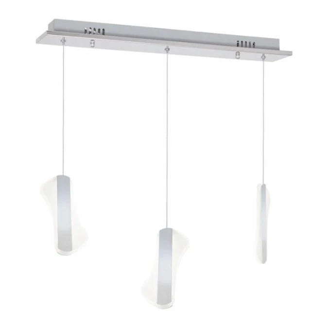LAMPA WISZĄCA SASH 3x8W LED BIAŁA ML340 Milagro - obrazek 1