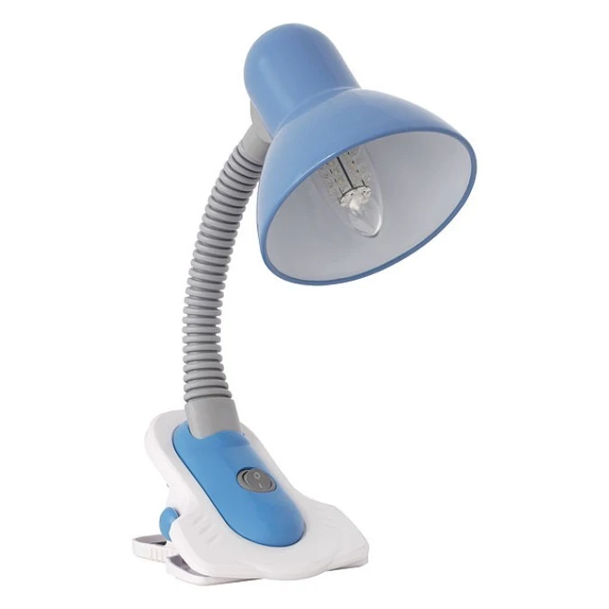 Lampka biurkowa max 10W LED E27 IP20 II klasa SUZI HR‑60‑BL niebieski 07152 - obrazek 2
