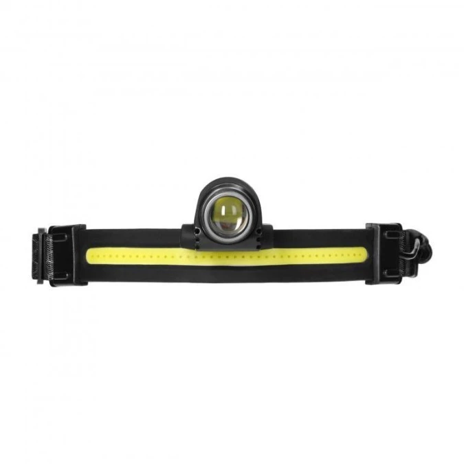 Latarka czołowa LED COB + CREE z akumulatorem 1200 mAh,LT‑9 - obrazek 3