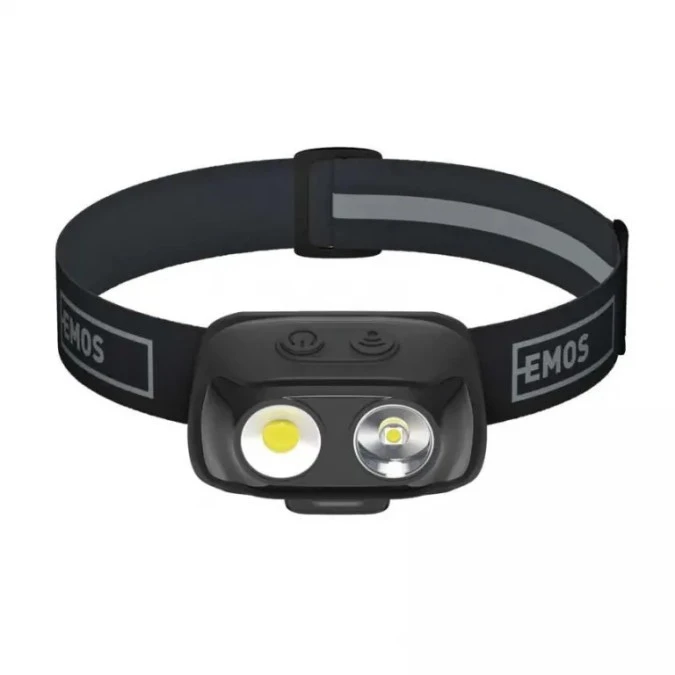 Latarka czołowa LED COB P3542, 500lm, 130m, Li‑pol 1200mAh P3542 - obrazek 2