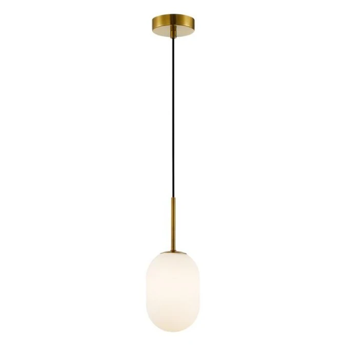 Lampa wisząca ALIAS GOLD 1xE14 fi 120 ML0317 Milagro - obrazek 1