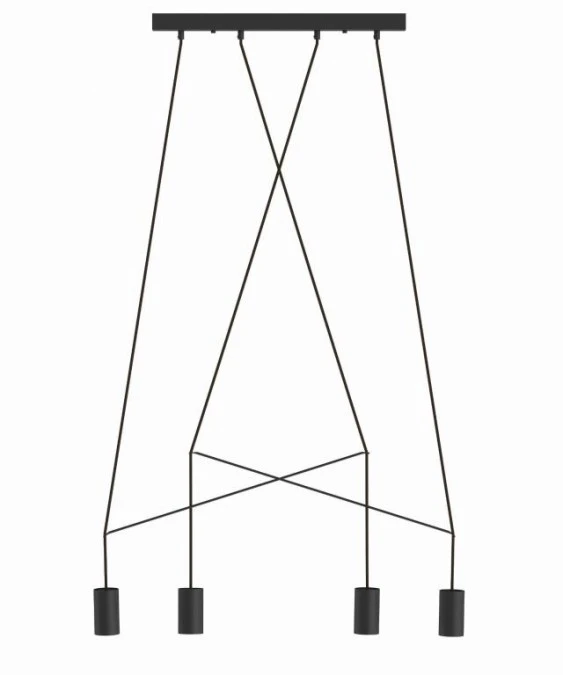 LAMPA WISZĄCA IMBRIA BLACK IV 9192 Nowodvorski - obrazek 1