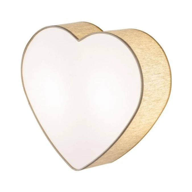 Lampa sufitowa w kształcie serca HEART kolor Biały 2xE27 757 TK Lighting - obrazek 3