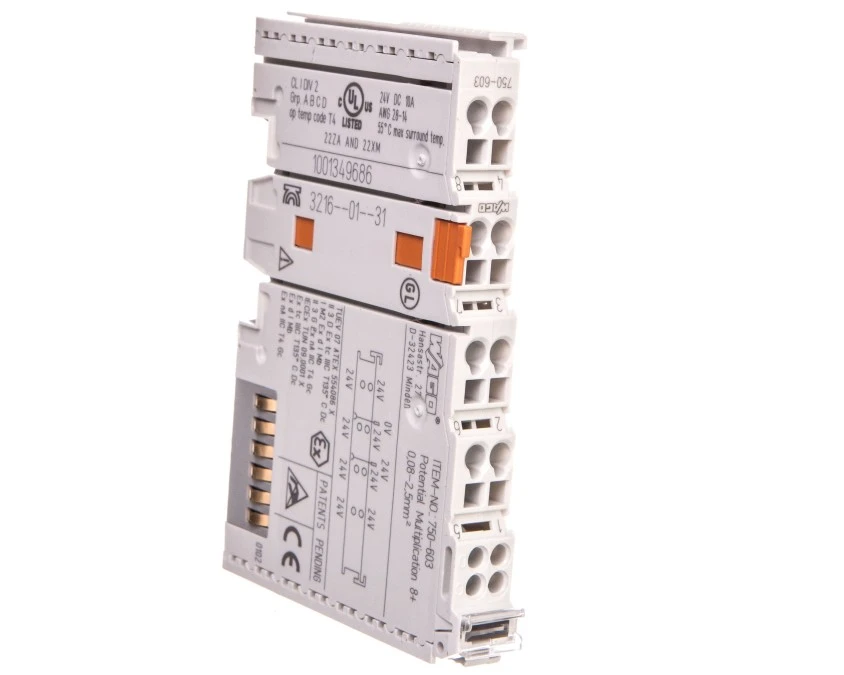 Moduł z dodatkowymi zaciskami 24V DC 750‑603 - obrazek 1