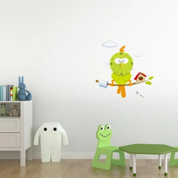Lampka dziecięca BIRD LED CLOCK 0,6W LED ML208 Milagro - obrazek 2