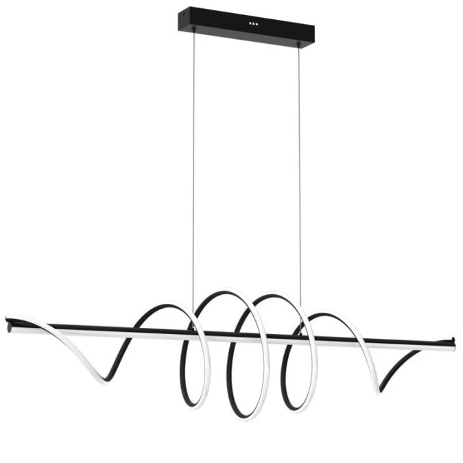 Lampa wisząca TWIST BLACK 90W LED ML8608 Milagro - obrazek 1