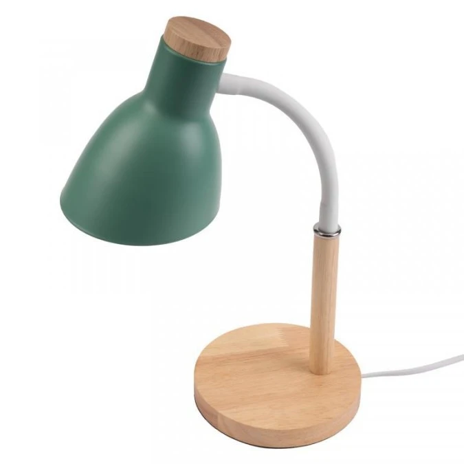 Lampka biurkowa dekoracyjna E27 NIKO Zielona Lumiled - obrazek 3
