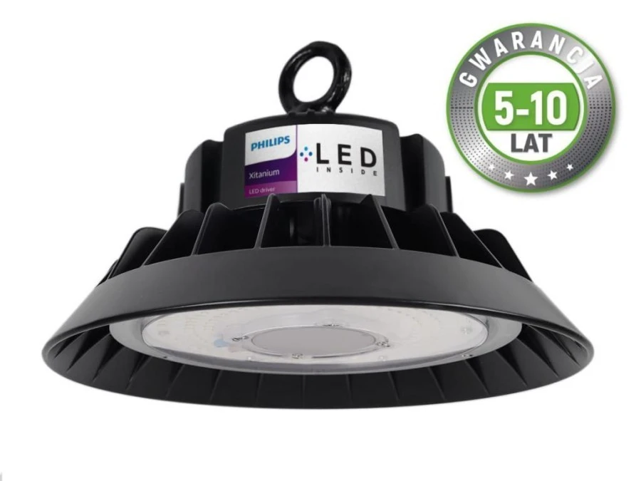 Lampa Przemysłowa LED UFO High Bay Furud 150 lm/W 100W 4000K IP65 - obrazek 1