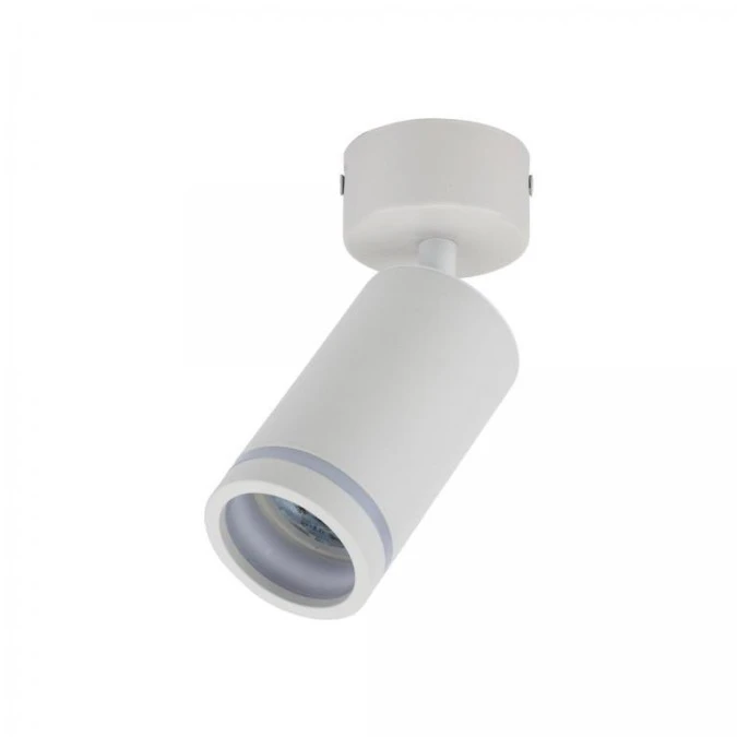 Lampa sufitowa biała reflektorek sufitowy JET WHITE 1* GU10 6911 TK Lighting - obrazek 1