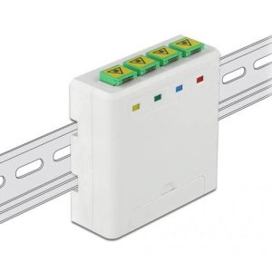 Delock 85921 Złącze żeńskie do światłowodu biały 1 szt.