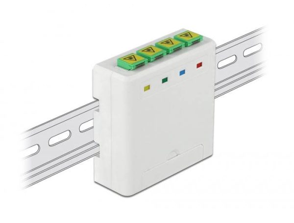 Delock 85921 Złącze żeńskie do światłowodu biały 1 szt.