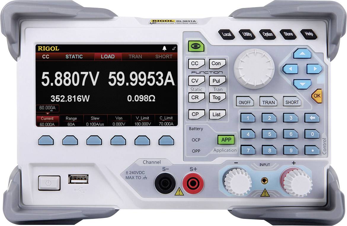 Sztuczne obciążenie Rigol DL3031 150 V/DC 60 A - obrazek 1