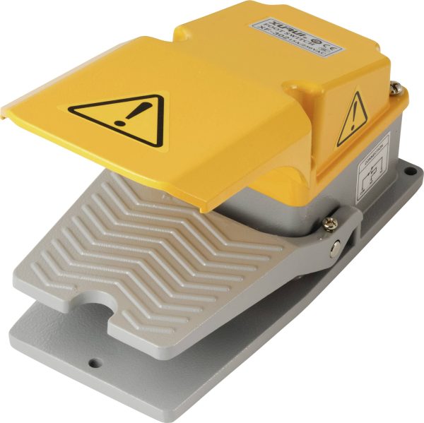 TRU COMPONENTS 1426624 Przełącznik nożny XF-302, 1 pedał, 1 szt.