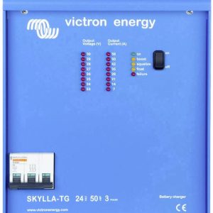 Ładowarka akumulatorów kwasowo-ołowiowych Victron Energy SDTG2400501 50 A Ładowarka akumulatorów kwasowo-ołowiowych Victron Energy SDTG2400501 50 A
