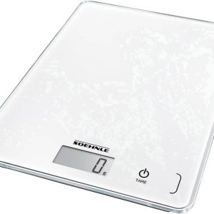 Soehnle KWD Page Compact 300 Waga kuchenna cyfrowy z uchwytem naściennym Zakres pomiaru maks.=5 kg biały 200 x 150 x 13 Soehnle KWD Page Compact 300 Waga kuchenna cyfrowy z uchwytem naściennym Zakres pomiaru maks.=5 kg biały 200 x 150 x 13