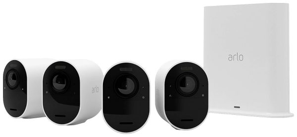 ARLO Ultra 2 4K, 4er Set VMS5440-200EUS bezprzewodowa, WLAN IP-Zestaw monitoringu 3840 x 2160 px