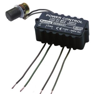 Regulator mocy, Kemo M012 , 110 – 240 V/AC/50 – 60 Hz Regulator mocy, Kemo M012 , 110 – 240 V/AC/50 – 60 Hz