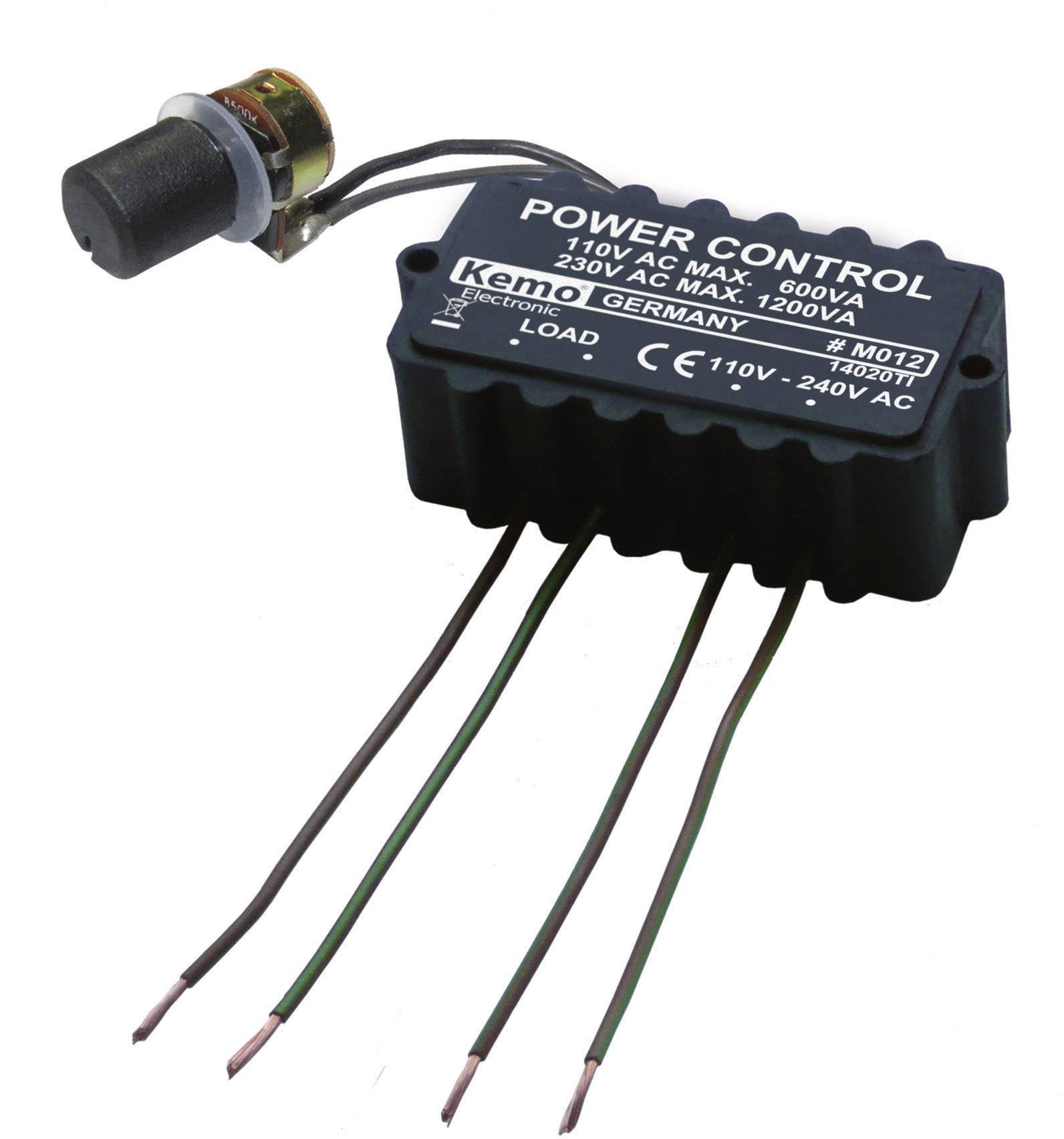 Regulator mocy, Kemo M012 , 110 - 240 V/AC/50 - 60 Hz - obrazek 1