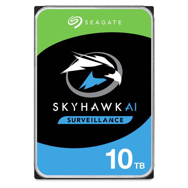 Seagate SkyHawk™ AI 10 TB Dysk twardy wewnętrzny, 3,5” (8,9 cm) SATA III ST10000VE001 Opakowanie zastępcze