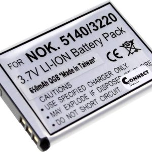 Akumulator zamienny Connect 3000 BL-5B, Li-Ion, 3.7 V, 650 mAh Akumulator zamienny Connect 3000 BL-5B, Li-Ion, 3.7 V, 650 mAh