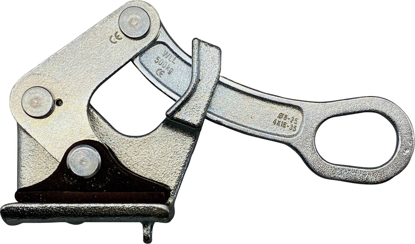 Berger & Schröter 12870 Uchwyt liny 8 mm stal cynkowany 1 szt. - obrazek 1