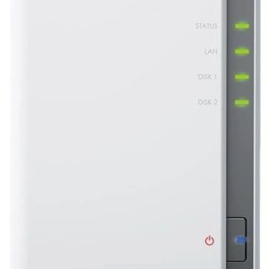 Synology DiskStation DS223J Obudowa serwera NAS 0 GB 2 Bay przełącznik wł/wył, 3x USB 3.2 Gen 1 HUB (USB 3.0), obsługa R Synology DiskStation DS223J Obudowa serwera NAS 0 GB 2 Bay przełącznik wł/wył, 3x USB 3.2 Gen 1 HUB (USB 3.0), obsługa R