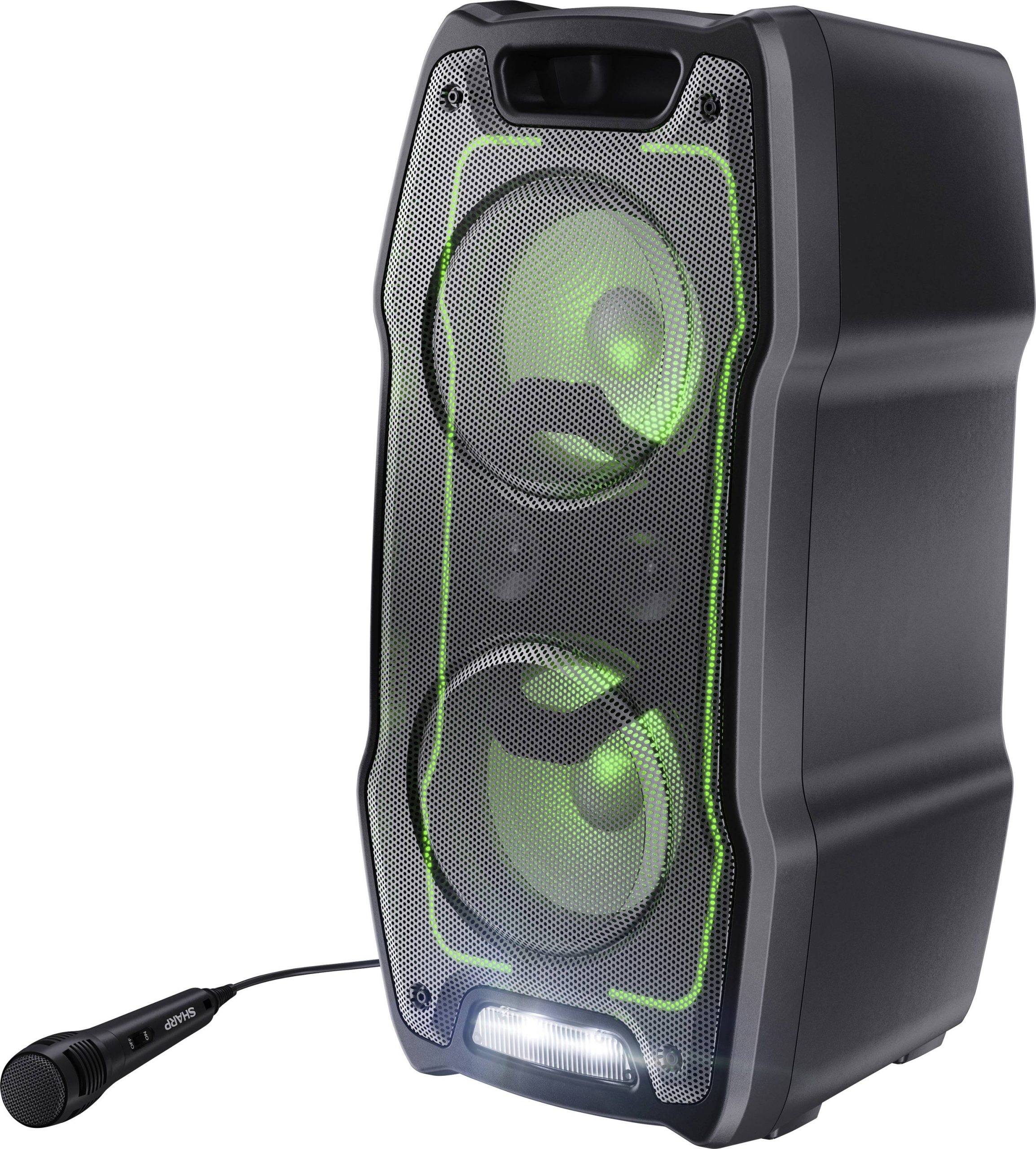 Głośnik imprezowy Sharp Sharp PS-931 - Party-Soundsystem - tragbar - kabellos 54 W 1 szt. - obrazek 1
