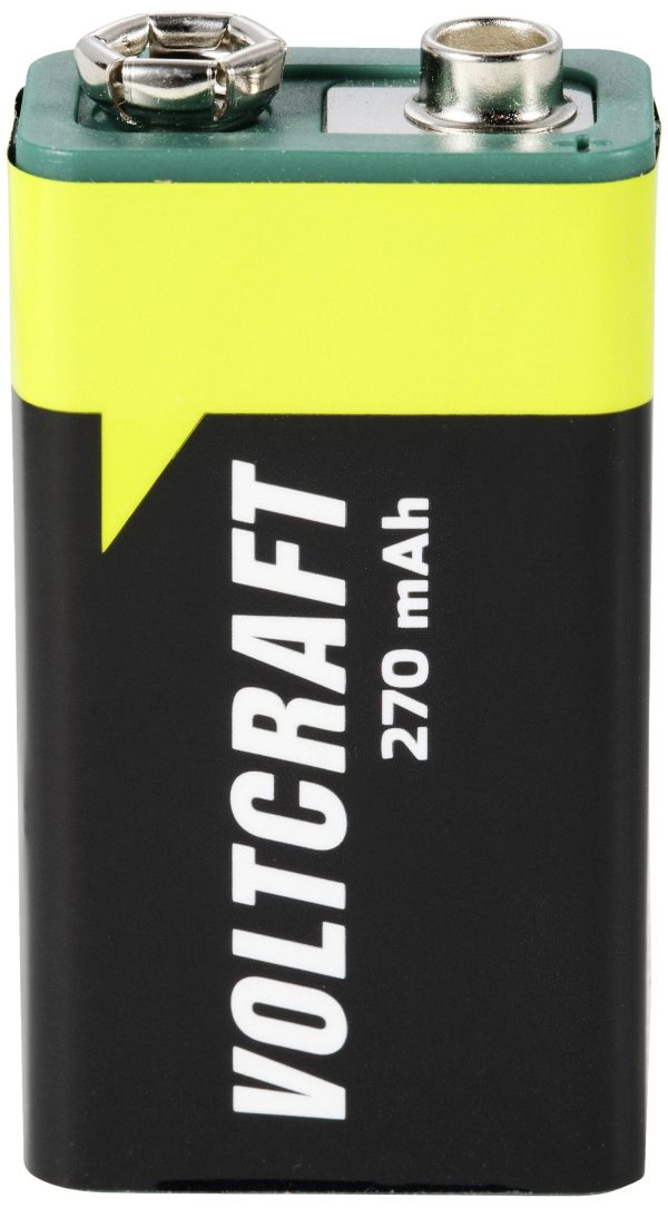 Akumulator 9 V, NiMH VOLTCRAFT Endurance 6LR61 VC-12714065, 270 mAh, 8.4 V, 1 szt.