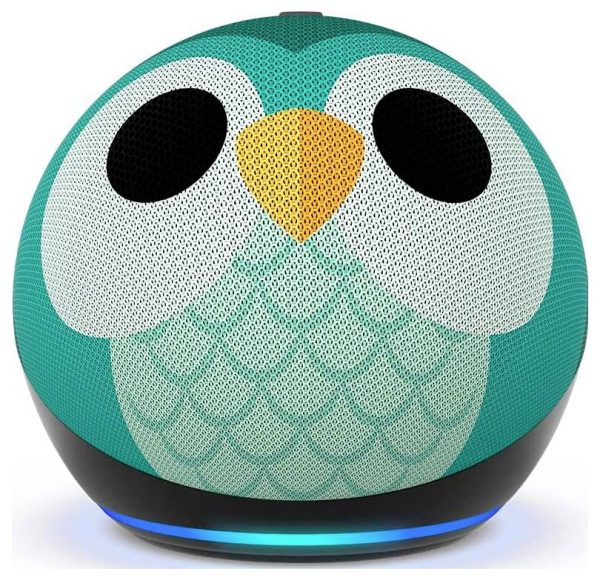 amazon echo Dot Kids (5. Generation) Eulen Design Asystent głosowy wielobarwny