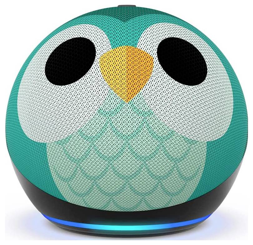 amazon echo Dot Kids (5. Generation) Eulen Design Asystent głosowy wielobarwny - obrazek 1