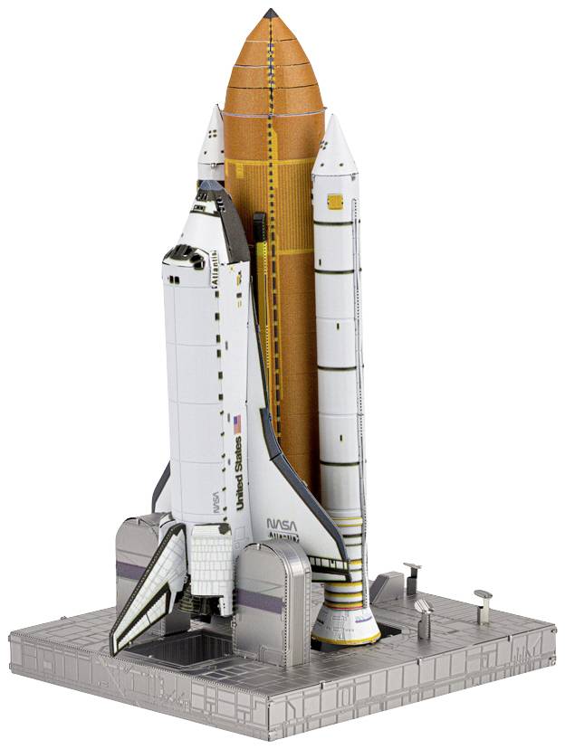 Zestaw konstrukcyjny Metal Earth Premium Series Space Shuttle Launch Kit - obrazek 1