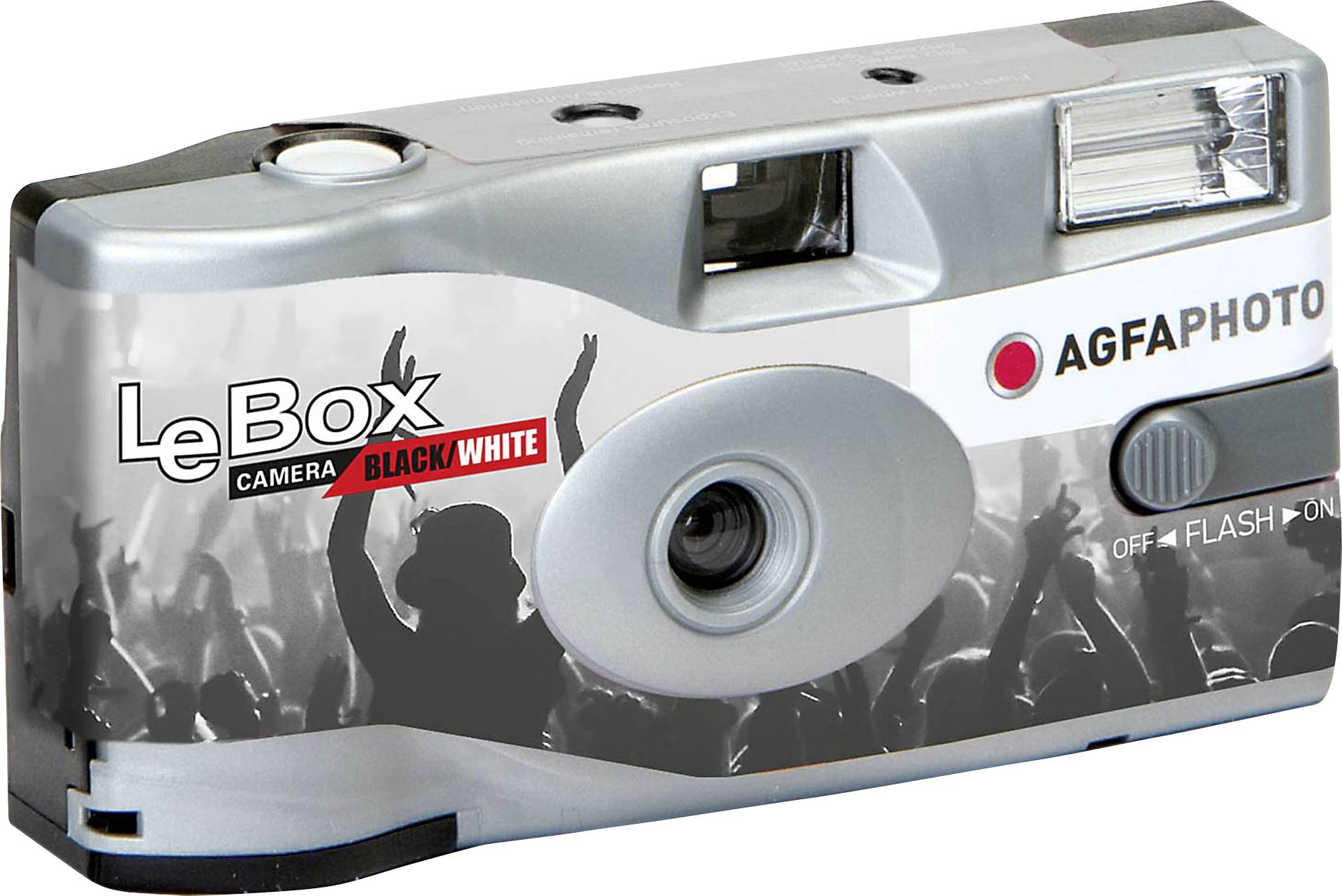 AgfaPhoto AGFAPHOTO - LeBox Black/White 36 601026 - Digitalkamera - Digitalkamera Aparat fotograficzny jednorazowy 1 szt - obrazek 1
