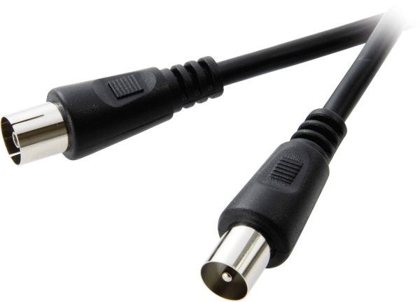 Kabel Anteny, SpeaKa Professional SP-1301452 325363, 1x złącze M antenowe 75 Ohm na 1x złącze Ż antenowe 75 Ohm, 75 dB,