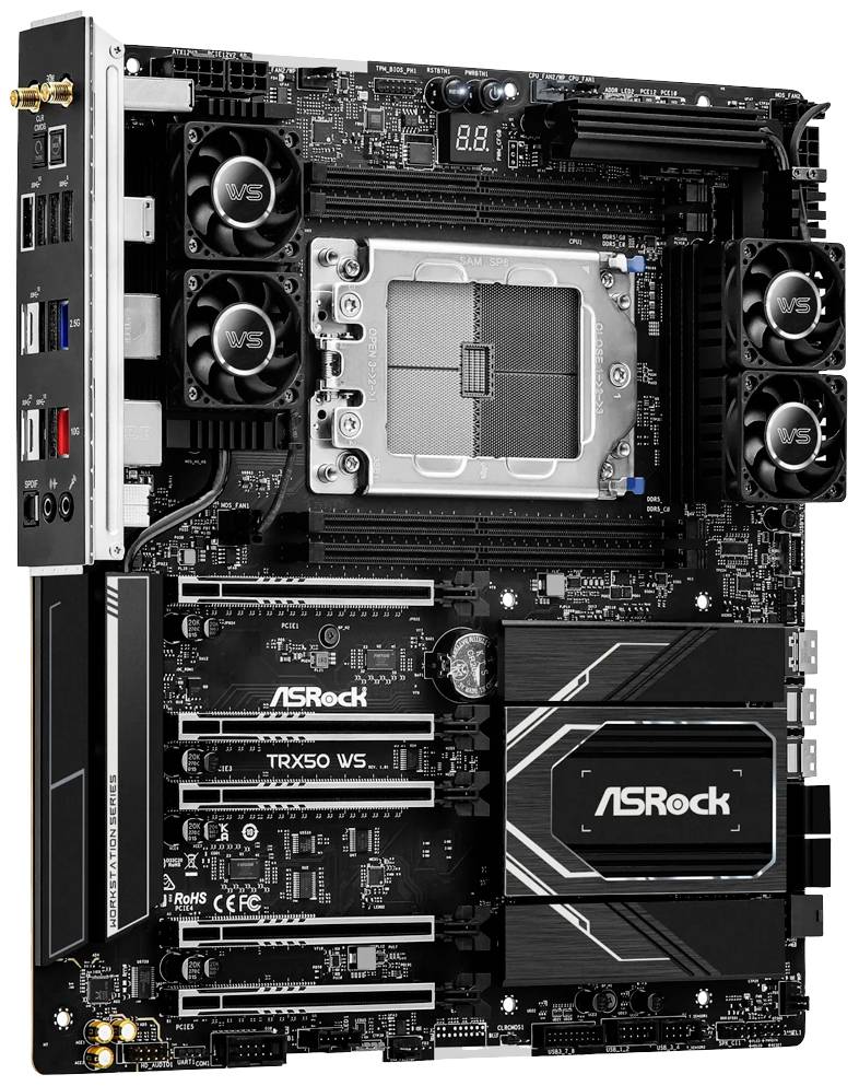 Płyta główna ASRock TRX50 WS #####AMD sTR5 E-ATX AMD® TRX50 - obrazek 1