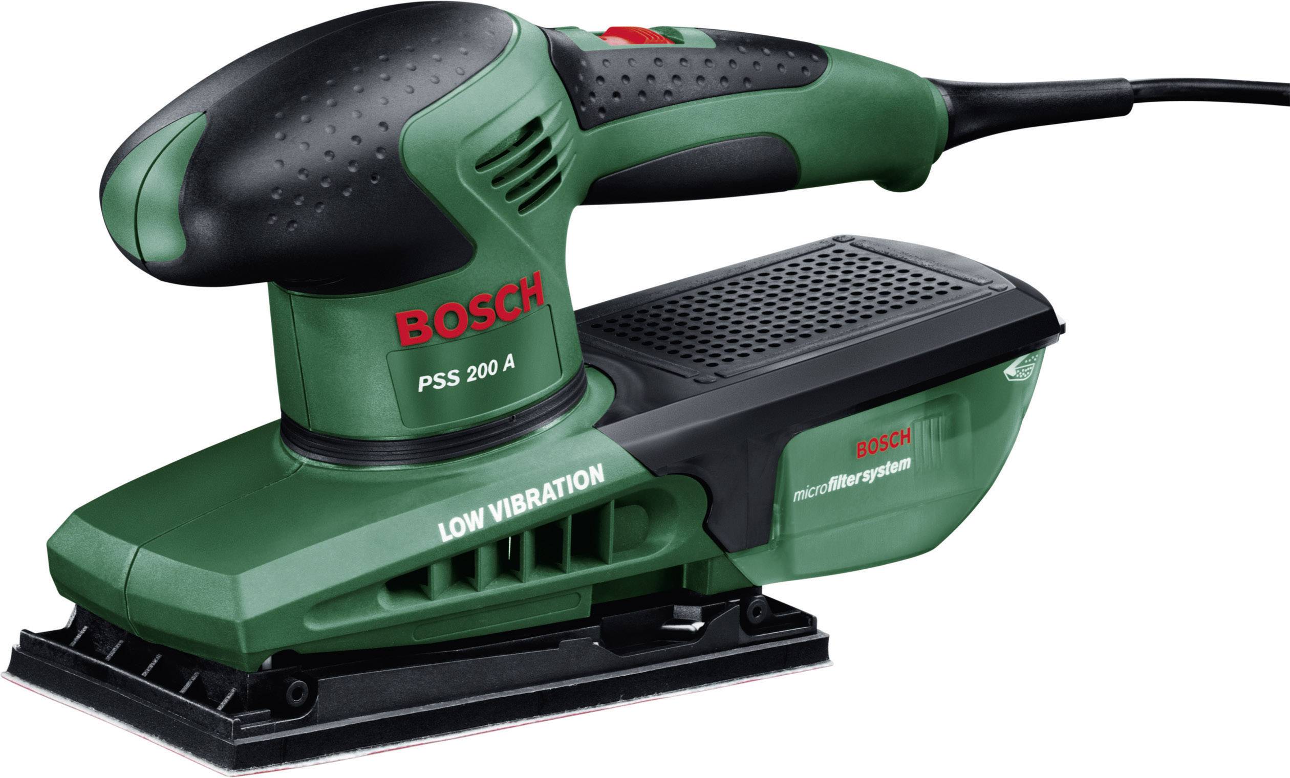 Szlifierka oscylacyjna Bosch Home and Garden PSS 200 A 0603340300, 200 W - obrazek 1