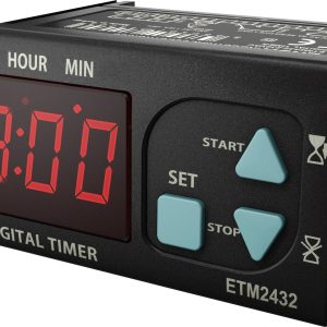 Enda ETM2432-LV Przekaźnik czasowy, 0.01 min – 99.59 h, 250 V/AC, 8 A, 1 szt. Enda ETM2432-LV Przekaźnik czasowy, 0.01 min – 99.59 h, 250 V/AC, 8 A, 1 szt.