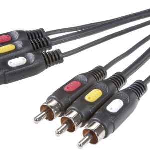 Audio/Video kabel SpeaKa Professional SP-7869864, RCA/Cinch kompozytowy, 2 m Audio/Video kabel SpeaKa Professional SP-7869864, RCA/Cinch kompozytowy, 2 m
