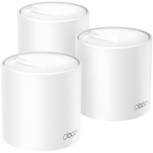 TP-LINK Deco X50 zestaw 3 szt. Sieć Mesh 3000 MBit/s 2.4 GHz, 5 GHz TP-LINK Deco X50 zestaw 3 szt. Sieć Mesh 3000 MBit/s 2.4 GHz, 5 GHz