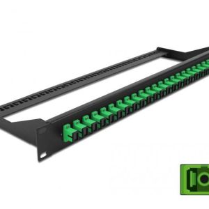 Delock 43381 Patchpanel do światłowodu 24 Porty SC 1 U Delock 43381 Patchpanel do światłowodu 24 Porty SC 1 U