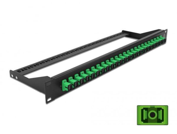Delock 43381 Patchpanel do światłowodu 24 Porty SC 1 U