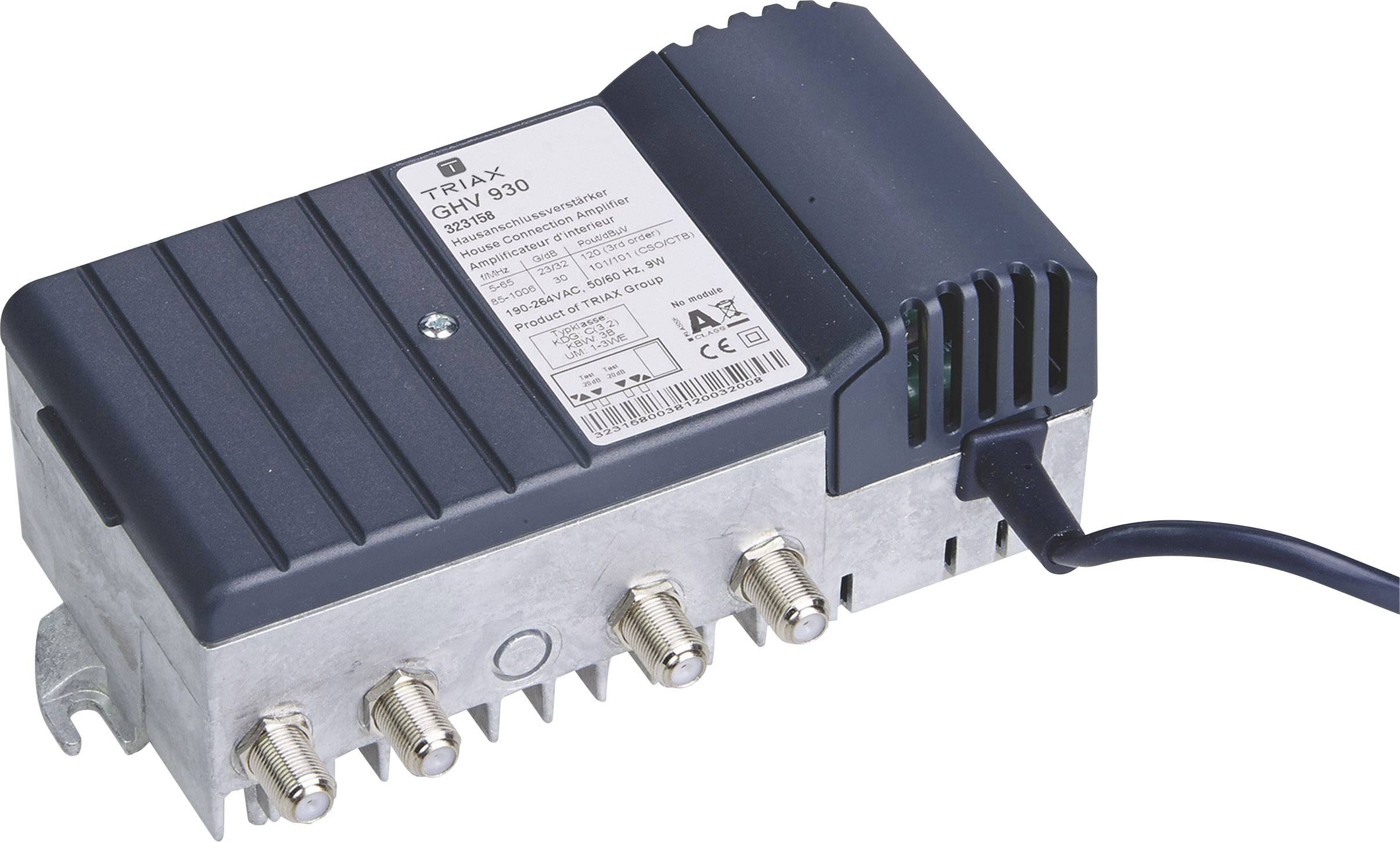 Triax GHV 930 Wzmacniacza kablowy sygnału TV 30 dB - obrazek 1