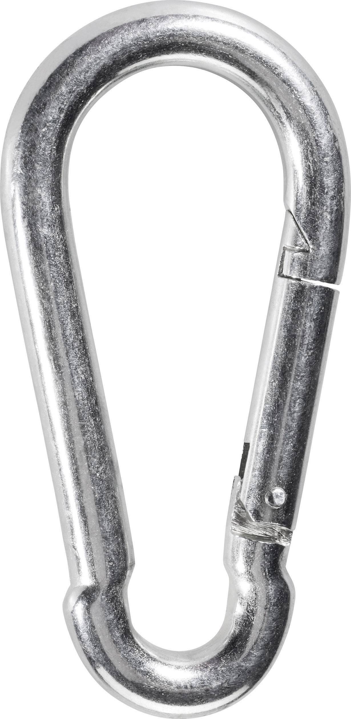 Karabińczyk TOOLCRAFT ME16904050 DIN 5299 (D x S) 40 mm x 4 mm - obrazek 1