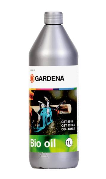 GARDENA 06006-20 Bio-Kettenöl, 1 l Organiczny olej łańcuchowy