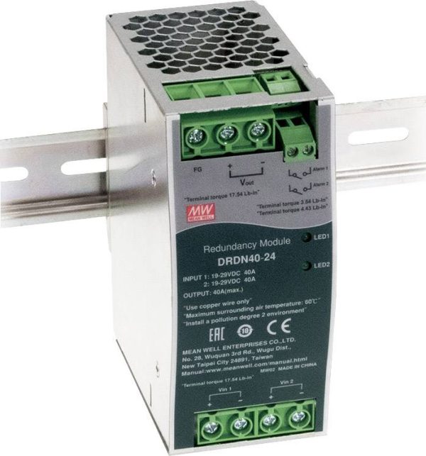 Moduł redundantny MEAN WELL DRDN40-12 40 A